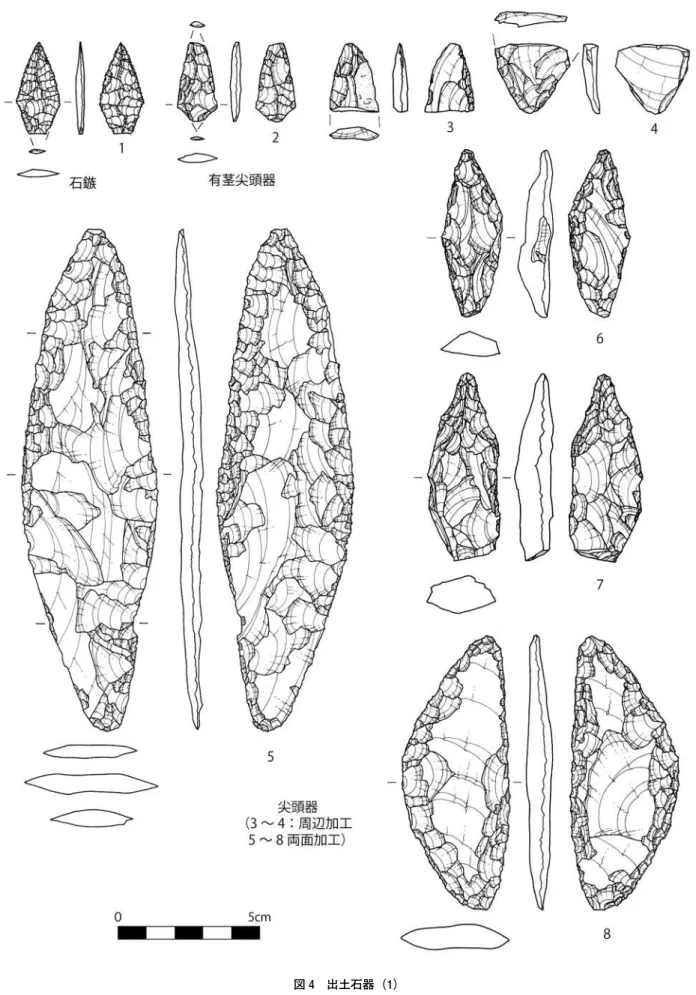 図 4　出土石器（1）