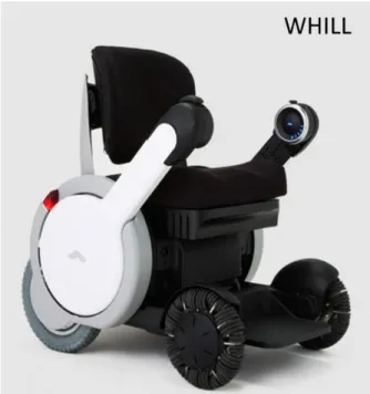 図 2.3  電動車いす（WHILL 株式会社  https://whill.jp/） 