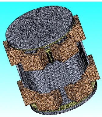 Table 4.1 : Analytical condition  Material of rotor and stator  Pure iron(SUY-1)  Permanent magnet  Neodymium(N48H)  Maximum mesh size  1.0 mm 
