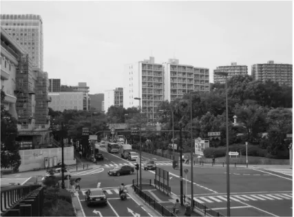 Figure  1 　 The western districts of Senri New Town (August  2014 )