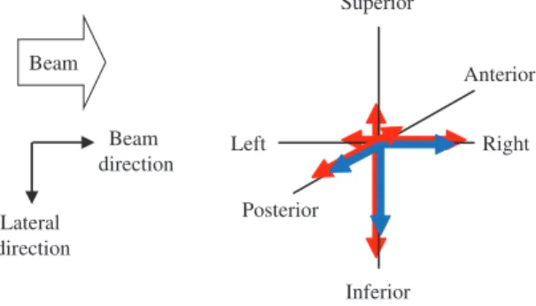 Fig. 4. Schematic illustration of the beam range variation due to respiratory motion.