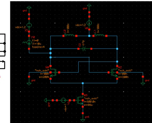図 6.1   位相雑音検証 VCO 回路