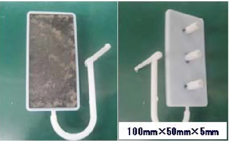 Table 4-4 Comparison of moisture absorptivity of the test pieces．