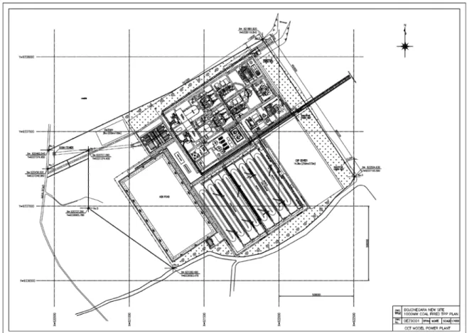 図  6.3  General Plant Area layout 