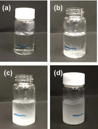 Fig. 2 Experiment of supersaturated sodium acetate        trihydrate solution. 