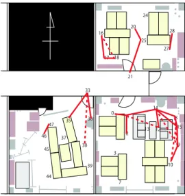 図 4 提案手法による環境 (B) の推定結果 Fig. 4 Result of estimation (B) by our method.