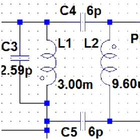 図 3.3.1  高周波トランス部分の拡大図 