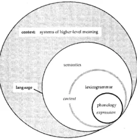 図 1:  層化モデル（Matthiessen, 1993, p. 25） 