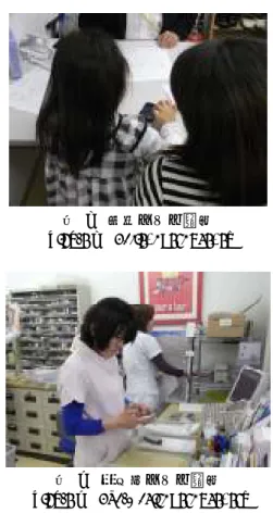 図  7  薬剤師テスト風景  Figure 7  Pharmacist Test Scenes. 
