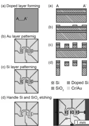 Fig. 3  Schematic view of the micro blood pressure sensor. 