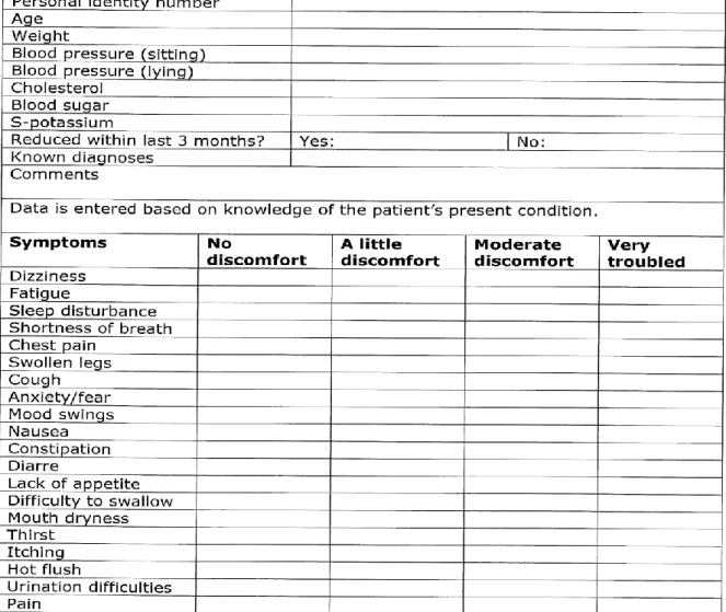 図 12    Danish Patient’s Information form 
