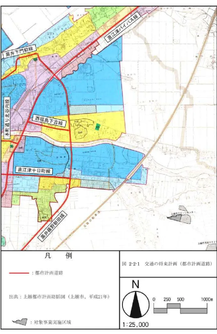図  2-2-1  交通の将来計画（都市計画道路）