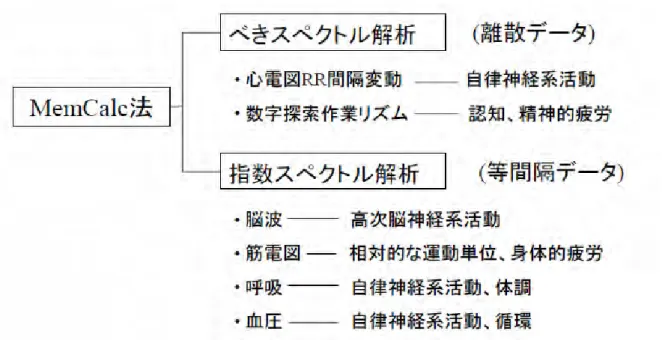 図 2-12. MemCalc 法の内容 