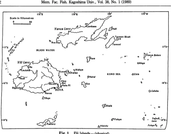 Fig. 1. Fiji Islands—(physical).