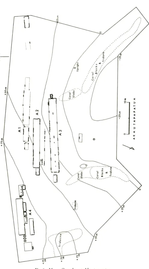 Fig. 6. Marae Complex at Akautapapatua