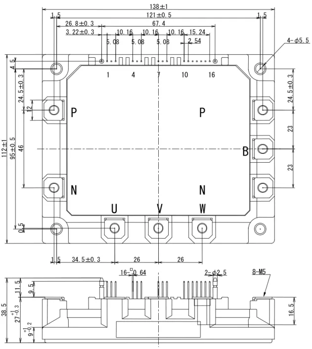 図 1-5  外形図  （P612） 