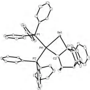 Fig. 1 ORTEP drawing of 7 at the 30% ellipsoidal probability. 