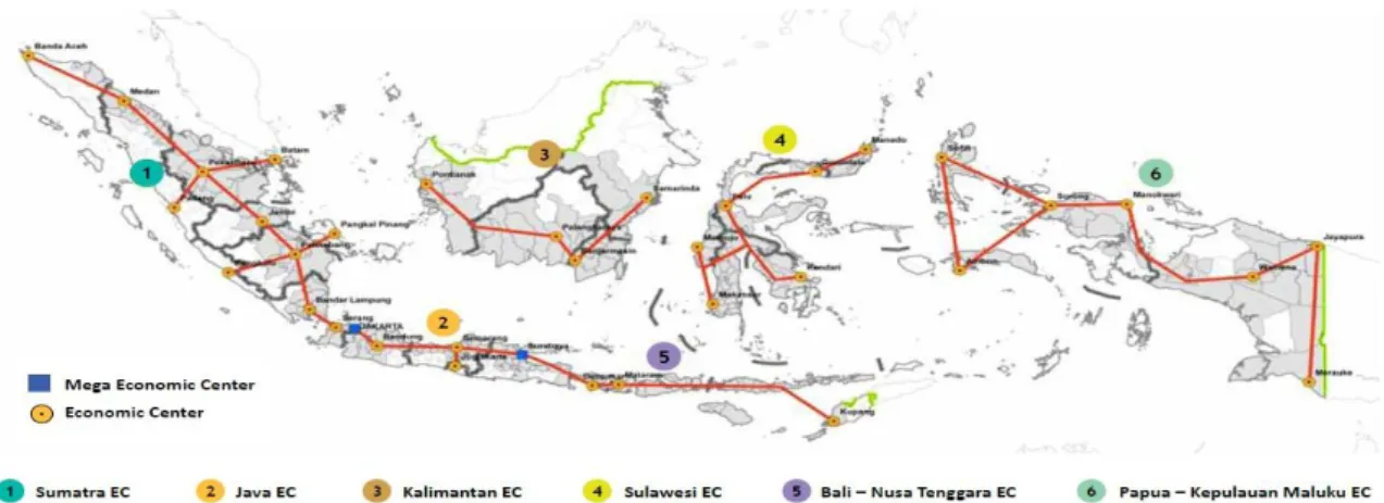 Figure  1.  Master Plan Acceleration  and  Expansion  Indonesia  Economic  Development  2011-2025 