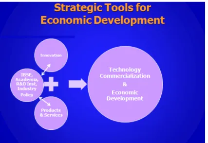Fig. 1. IBSE based strategy for economic development