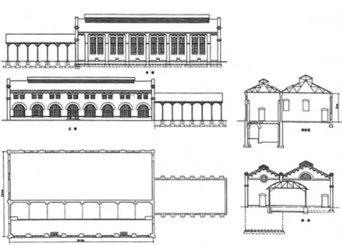 図 16　第２製鋼工場 5) Drawing of No. 2 Steel-Making Plant