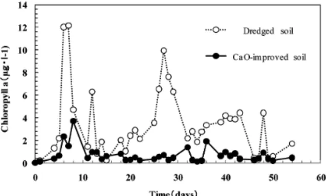 図 10　人工海水中の pH の経日変化 3) Time course changes of pH in seawater