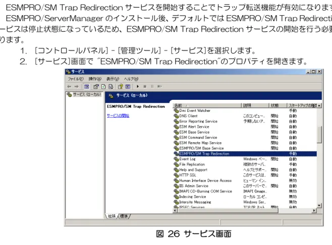 図   26  サービス画面