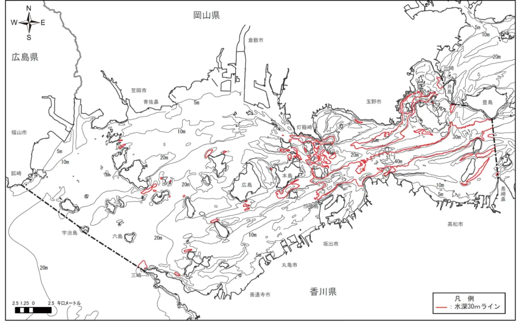 図 2.7    主な浅場 