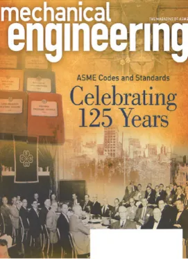 図 9　“2009 ASME Codes and Standards  Celebrating 125 Years”特集号表紙