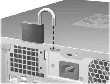図 C-2  コンピュータの施錠