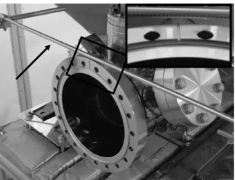 Fig. 3 Total outgassing rate as a function of pumping time from 40 s to 10 5 s for ˆve types of nitrogen gas with diŠerent water vapor concentrations which were introduced into the vacuum chamber before evacuation 9) 