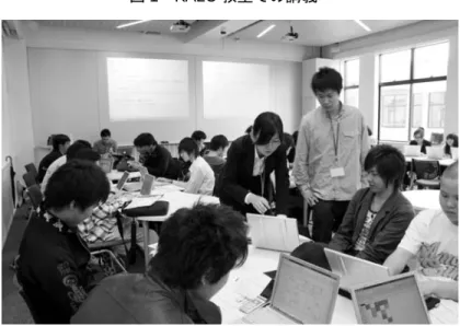 図 1  KALC 教室での講義 