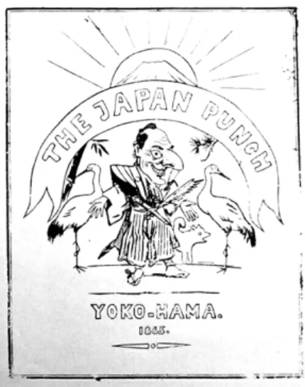 Fig. 3.  Front cover of The Japan Punch, 1865.
