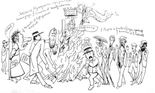 Fig 7.  From The Japan Punch , 1865. 39)