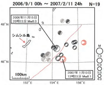 Fig. 17   Seismic activity in the eastern Japan detected by NIED Hi- Hi-net in the period of 1 week from the day of the main shock