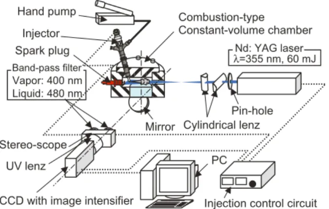 Fig. 1  Schematic diagram of experimental apparatusHand pump