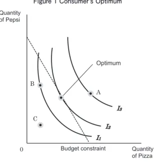 Figure 1 Consumerʼs Optimum