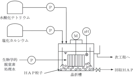 図 5 ．完全混合型の HAP 回収リアクター