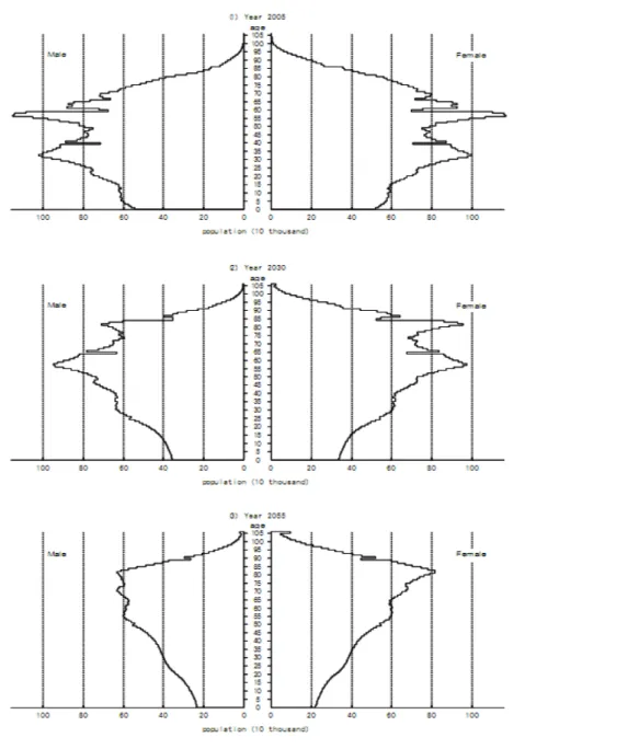 Figure 2. Population pyramid: Medium fertility (with Medium mortality) variant
