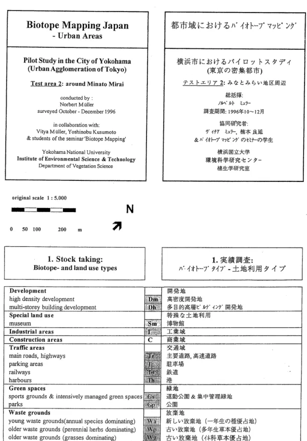 Fig.  3  Land-use  types  of  test  a r e a   2 