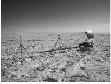 Fig. . GPS observation instruments.