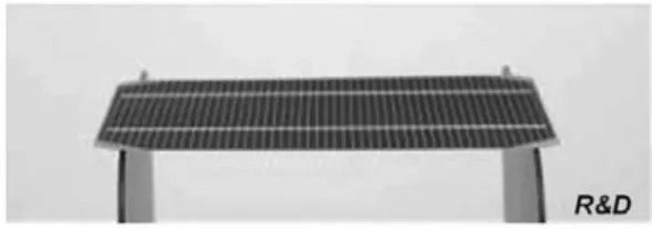 Fig. 3   Photograph of HIT solar cell with 58-μm-thick c-Si wafer