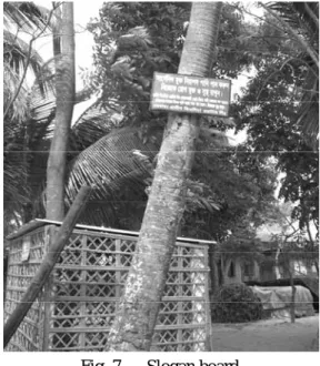 Fig. 7   Slogan board. 