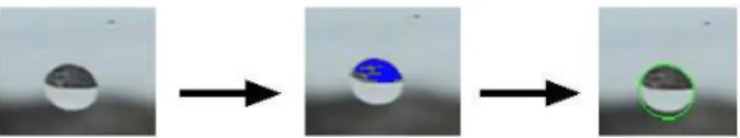 Fig. 5 Result of SURF blob detection, MSER region detection and Canny edge detection.