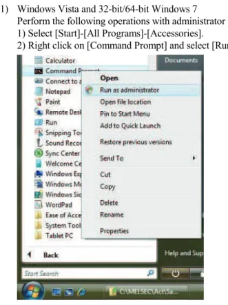 Table 4.4-1 Command that should be executed 