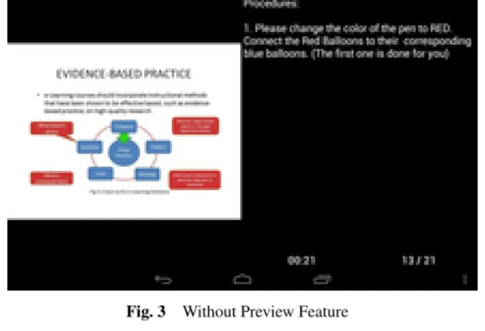 Fig. 3 Without Preview Feature