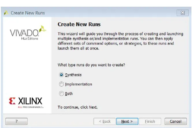 図 1-11: Create New Runs ウ ィ ザー ド