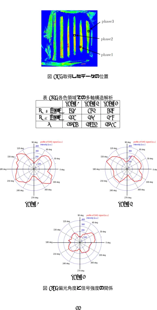 図 6.6: 取得したデータの位置