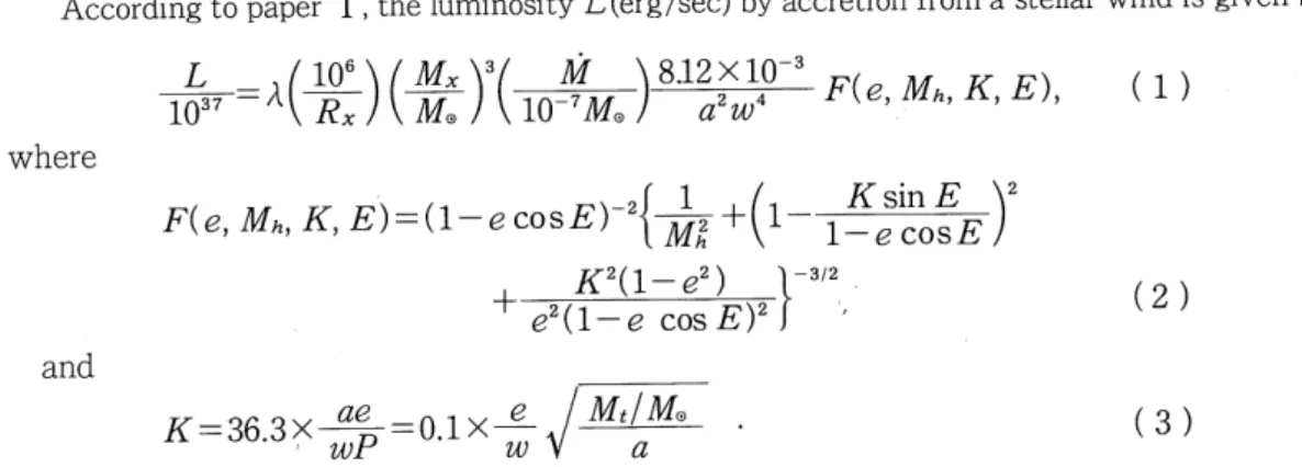 Table 1. The maximum values of F{e, Mn, K, E) with various parameters e, K and M^. 0 0 0 0 e .8.9 .97 .995 M, 8.062.55 0.8068.062.550.8063.611.140.8063.611.14 0.806 K=0.83.802.590.83512.76.501.7230.84.143.7867.39.639.59 K=1.31.330.9660.2554.652.460.42311.6