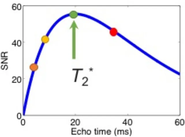 Fig. 6: Relationship between TE and phase SNR References: Tokushima University - Tokushima/JP