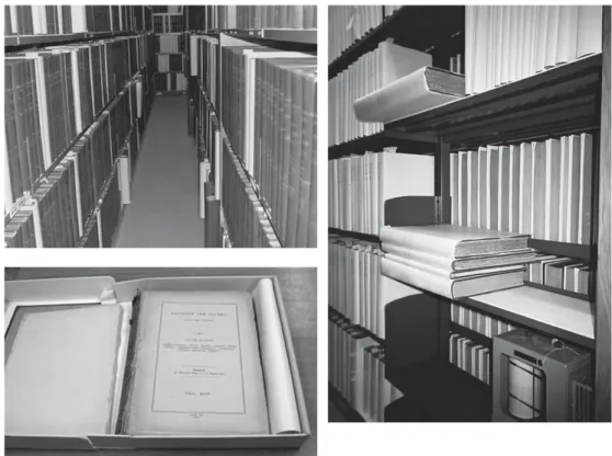 Fig. 1 British Parliamentary Papers at the National Museum of Ethnology, Japan (in 2005)